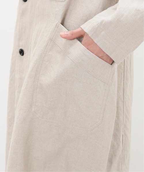セール】【ETS.MATERIAUX / マテリオ】FRENCH WORK LINEN カバーコート