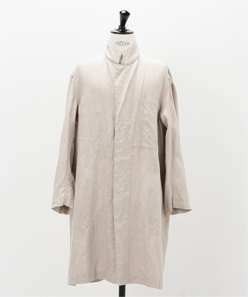 セール】【ETS.MATERIAUX / マテリオ】FRENCH WORK LINEN カバーコート