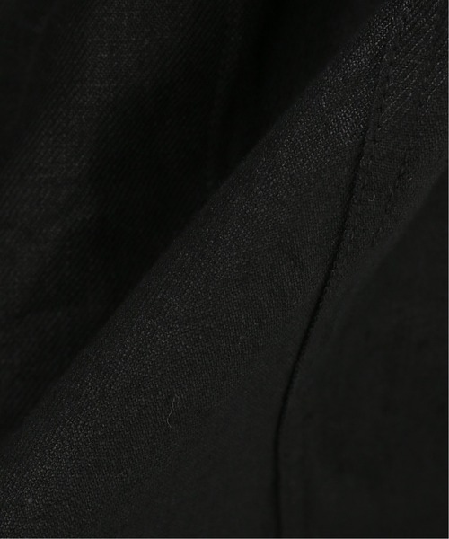 EDIFICE(エディフィス)の「【ETS.MATERIAUX / マテリオ】FRENCH WORK LINEN カバーコート(その他アウター・メンズ・ブラック・1/2)」の21枚目の写真