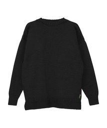 HYSTERIC GLAMOUR | HYS TIMES刺繍 ガンジーセーター(ニット/セーター)