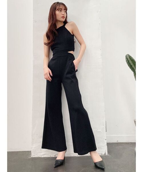 GYDA(ジェイダ)の「バックZIPテレコロンパース(つなぎ/オールインワン・レディース・ブラック/ベージュ/ブラウン/グレー・FREE)」の16枚目の写真