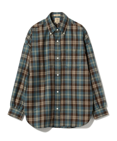 Sanca(サンカ)の「Sanca / CLASSIC CHECK BIG B.D.チェックシャツ(シャツ/ブラウス・メンズ・レッド・0)」の2枚目の写真