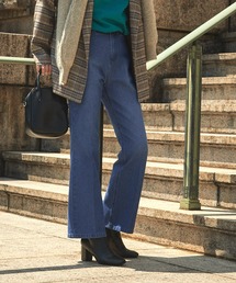 Chaco closet | ハイウエストセンタープレスフレアデニムパンツ(デニムパンツ)