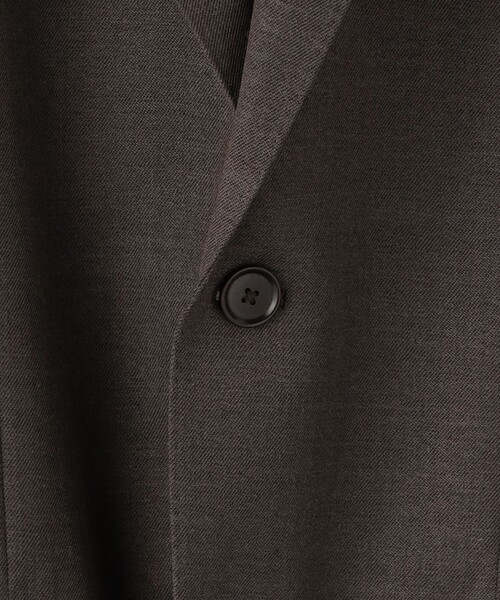 green label relaxing（グリーンレーベルリラクシング）の「シャンブレーサージ 2B RG スーツジャケット（スーツジャケット・メンズ・ダークグレー/モカ・44/46/48/50/42）」の16枚目の写真