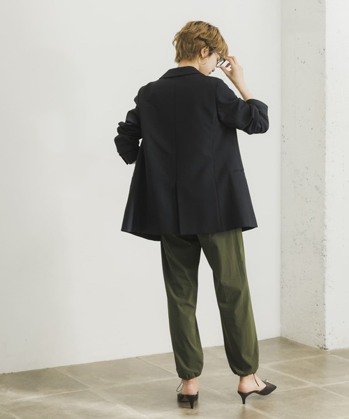 URBAN RESEARCH（アーバンリサーチ）の「ヘムギャザーベイカーパンツ（その他パンツ・レディース・ブラック/カーキ・36/38）」の16枚目の写真