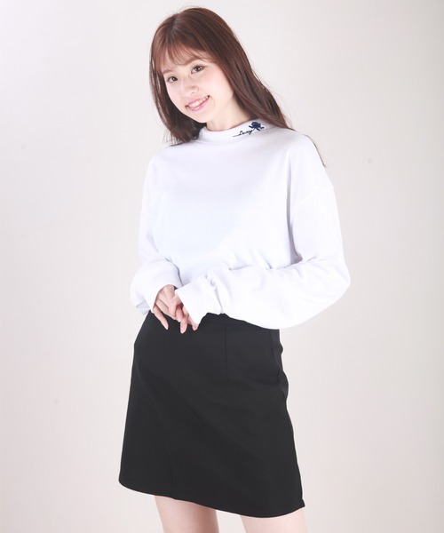 WESTSEA（ウエストシー）の「ワンポイントバラ刺繍 モックネックTシャツ インナーL/T（Tシャツ/カットソー・メンズ・ブラック系その他/ブラック/ホワイト/ホワイト系その他・M/L）」の16枚目の写真