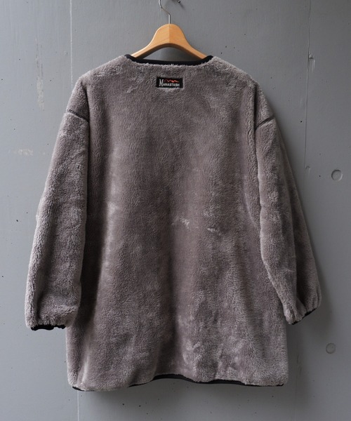 MANASTASH(マナスタッシュ)の「MANASTASH/マナスタッシュ WS BIG FOOT REVERSIBLE COAT ウィメンズビッグフットリバーシブルコート(ノーカラーコート・レディース・オリーブ/シルバー/ブラック・MEDIUM/M)」の18枚目の写真