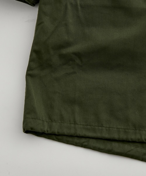 ADAM ET ROPE'（アダムエロペ）の「《新色追加・2点セット》M-65 ビッグシルエット モッズコート/コート＆中綿ライナーセット/ライナー取り外し可能/ユニセックス/SWITCH OUTER（モッズコート・メンズ・カーキ/ホワイト系その他6/ベージュ系その他2・S/M/L）」の19枚目の写真