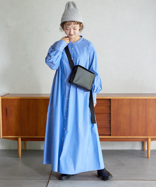 SLOBE IENA(スローブイエナ)の「SLOBE ニットキャップ(ニットキャップ/ビーニー・レディース・オレンジ/グレー/ブラック/カーキ・FREE)」の7枚目の写真