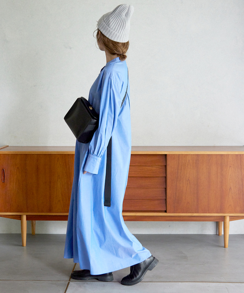 SLOBE IENA(スローブイエナ)の「SLOBE ニットキャップ(ニットキャップ/ビーニー・レディース・オレンジ/グレー/ブラック/カーキ・FREE)」の8枚目の写真