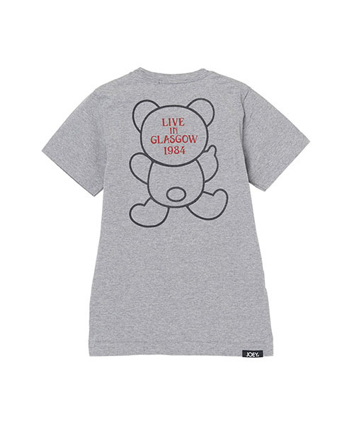 JOEY HYSTERIC（ジョーイヒステリック）の「THE HYSTERIC BEARS pt Tシャツ【ＸＳ/Ｓ/Ｍ】（Tシャツ/カットソー・キッズ・キナリ/グレー/ブラック・SMALL/MEDIUM/X-SMALL/LARGE）」の13枚目の写真