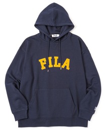 FILA フィラ カレッジロゴプルオーバーパーカー