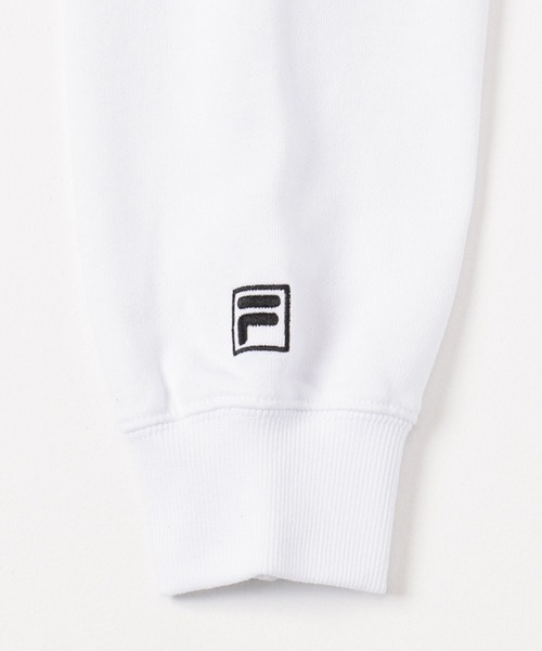 FILA（フィラ）の「FILA フィラ カレッジロゴプルオーバーパーカー（パーカー・メンズ・ネイビー/レッド/ホワイト・XL/L/M）」の5枚目の写真