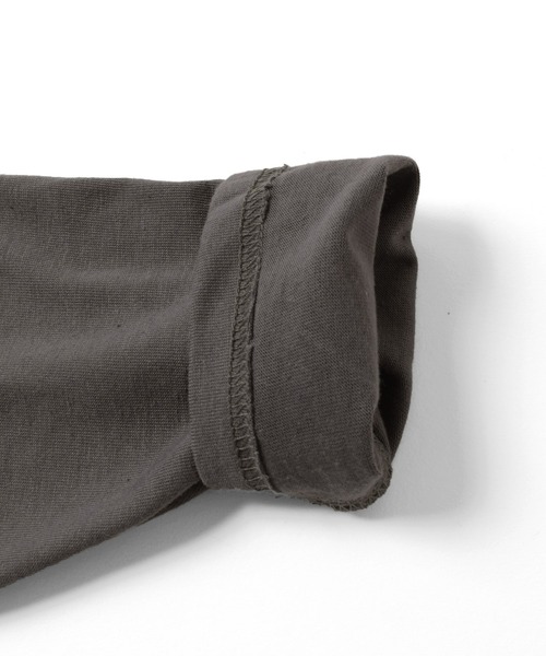 GLAZOS(グラソス)の「アソートバックプリント長袖Tシャツ(Tシャツ/カットソー・キッズ・カーキ/グレー/オフホワイト/オレンジ/チャコールグレー/ブルー・160cm/150cm/170cm/140cm)」の10枚目の写真