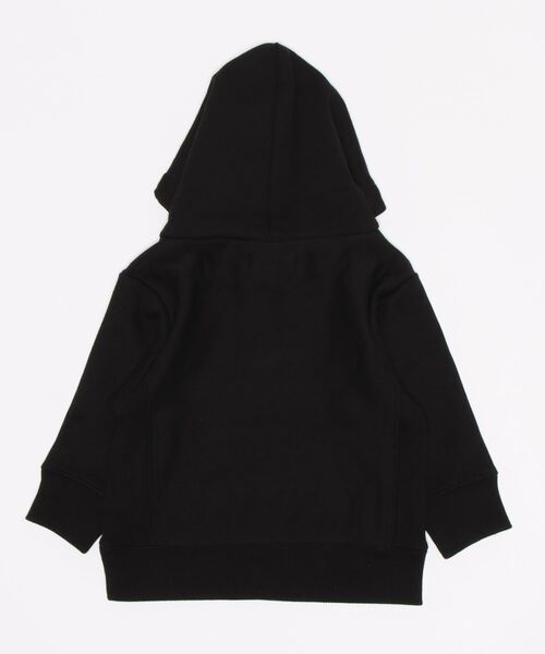 BIG FIELD（ビッグフィールド）の「カレッジムジパーカー（90～150cm）（パーカー・キッズ・ブラック/オフホワイト/グリーン・90/100/110/120/130/140/150）」の4枚目の写真