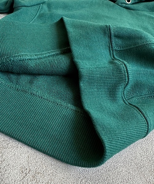 BIG FIELD（ビッグフィールド）の「カレッジムジパーカー（90～150cm）（パーカー・キッズ・ブラック/オフホワイト/グリーン・90/100/110/120/130/140/150）」の13枚目の写真