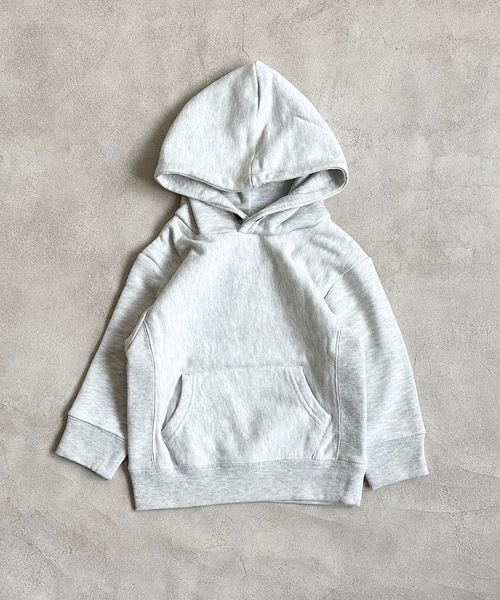 BIG FIELD（ビッグフィールド）の「カレッジムジパーカー（90～150cm）（パーカー・キッズ・ブラック/オフホワイト/グリーン・90/100/110/120/130/140/150）」の9枚目の写真