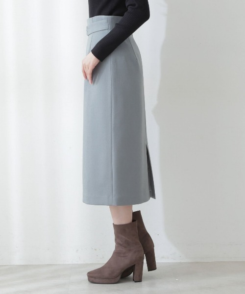 PROPORTION BODY DRESSING(プロポーションボディドレッシング)の「ベルトデザインタイトSK / 1212220016(スカート・レディース・ネイビー/ベージュ/ライトグリーン・X-SMALL/SMALL/MEDIUM)」の17枚目の写真