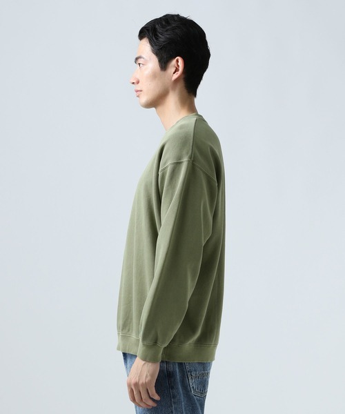 BAYFLOW(ベイフロー)の「【BAYFLOW×HAIR CALIFORNIA】クルースウェットプルオーバー(Tシャツ/カットソー・メンズ・パープル/カーキ/アイボリー・MEDIUM/LARGE)」の9枚目の写真