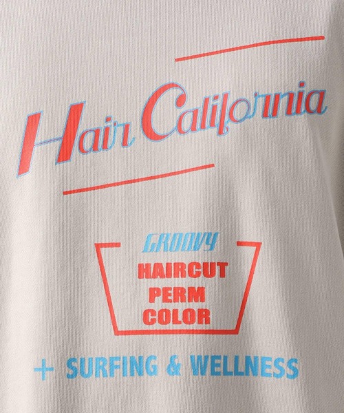 BAYFLOW(ベイフロー)の「【BAYFLOW×HAIR CALIFORNIA】クルースウェットプルオーバー(Tシャツ/カットソー・メンズ・パープル/カーキ/アイボリー・MEDIUM/LARGE)」の19枚目の写真
