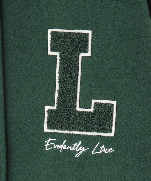 LOVETOXIC(ラブトキシック)の「裏キルトスタジャン(ブルゾン・キッズ・グリーン/ネイビー/ブラック・L/S/M)」の13枚目の写真