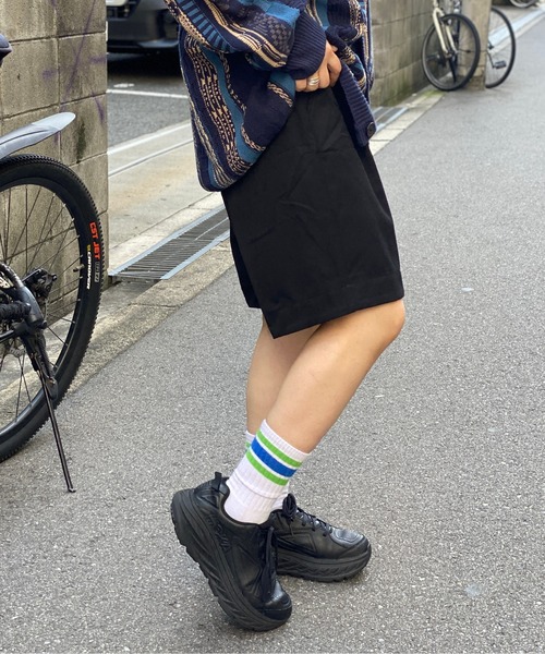 CPCM（シーピーシーエム）の「折り返しフェイクレザー2WAYハーフパンツ（その他パンツ・レディース・ブラック/ブラウン/アイボリー/グレー・FREE）」の19枚目の写真