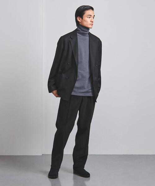 UNITED ARROWS（ユナイテッドアローズ）の「タートルネック カットソー（Tシャツ/カットソー・メンズ・ホワイト/ダークグレー・L/XL/M/S）」の9枚目の写真