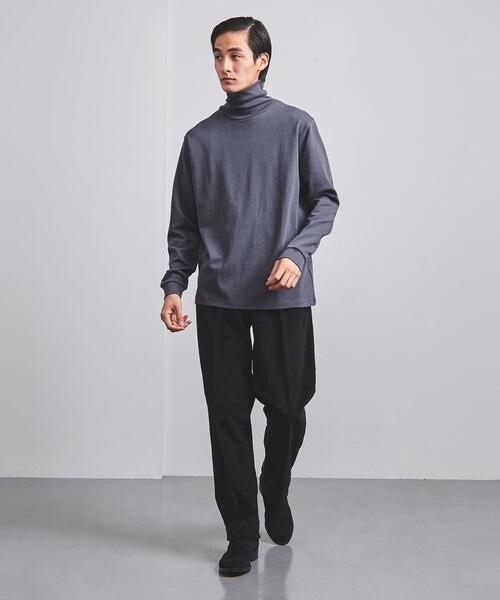 UNITED ARROWS（ユナイテッドアローズ）の「タートルネック カットソー（Tシャツ/カットソー・メンズ・ホワイト/ダークグレー・L/XL/M/S）」の10枚目の写真