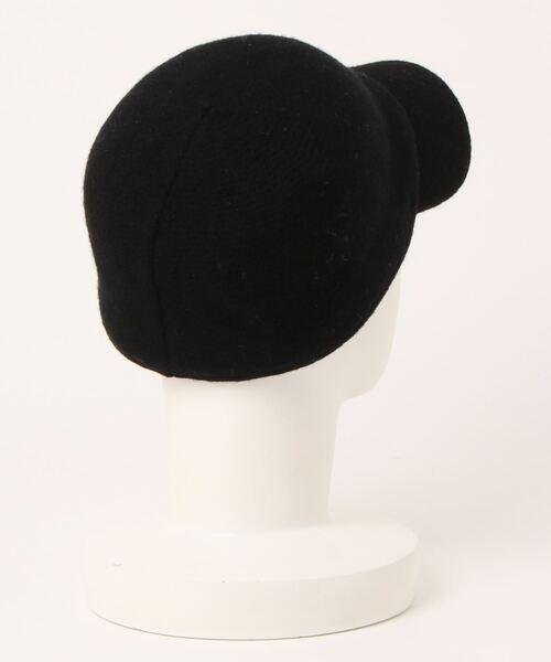 prose verse（プロズヴェール）の「マッチウールキャップ（キャップ・レディース・ベージュ/ブラック/アイボリー・ﾌﾘ-）」の8枚目の写真