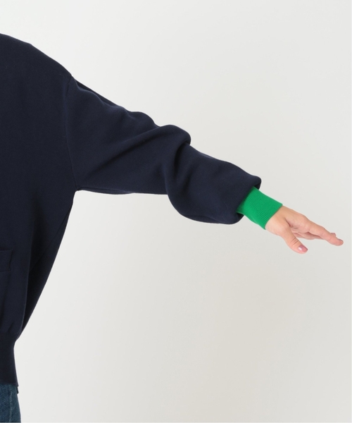 JOURNAL STANDARD relume（ジャーナルスタンダード　レリューム）の「《追加》ダブルニットコントラストカーディガン（カーディガン/ボレロ・レディース・ネイビー・FREE）」の15枚目の写真