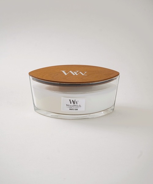 WOODWICK(ウッドウィック)の「WoodWick(ウッドウィック)ハースウィックL(キャンドル・レディース・ブルー系/レッド系/グレー系/ピンク系/グリーン系/ホワイト/グレー・ONE SIZE)」の2枚目の写真