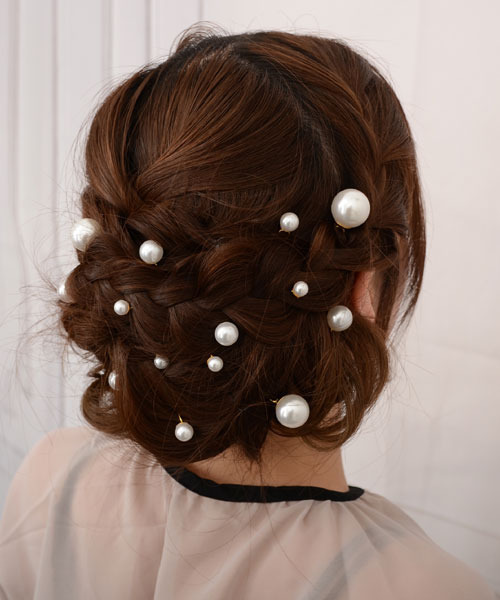 ヘアピン　ホワイト（ゆーたん） JEYSUS Symmetry GYDA ヘアピン[品番：MKSW0058011]｜GYDA