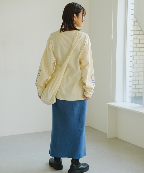 Kastane（カスタネ）の「ミラノリブスカート（スカート・レディース・ブラック/ブルー/アイボリー・FREE）」の18枚目の写真