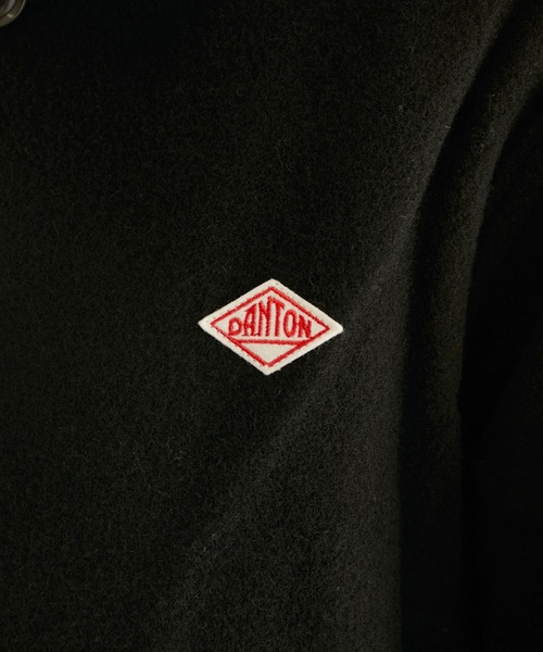DANTON（ダントン）の「【DANTON（ダントン）】ウールライトパイルカバーオールジャケット（カバーオール・レディース・ブラック/ベージュ・36）」の12枚目の写真