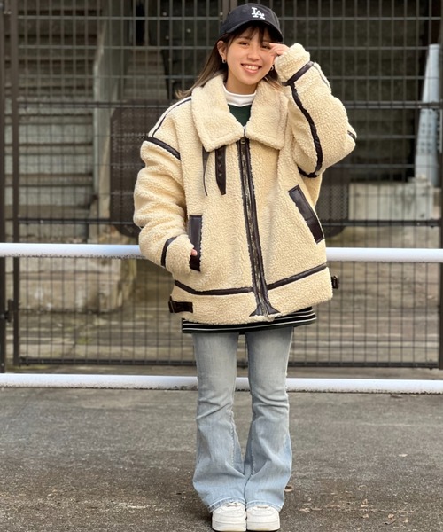JACKROSE（ジャックローズ）の「シープボア B-3 パイピング ボア