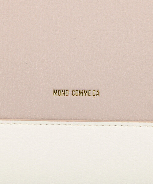 MONO COMME CA(モノコムサ)の「軽量 ショルダー(ショルダーバッグ・レディース・ベージュ/ブラック・FREE)」の3枚目の写真