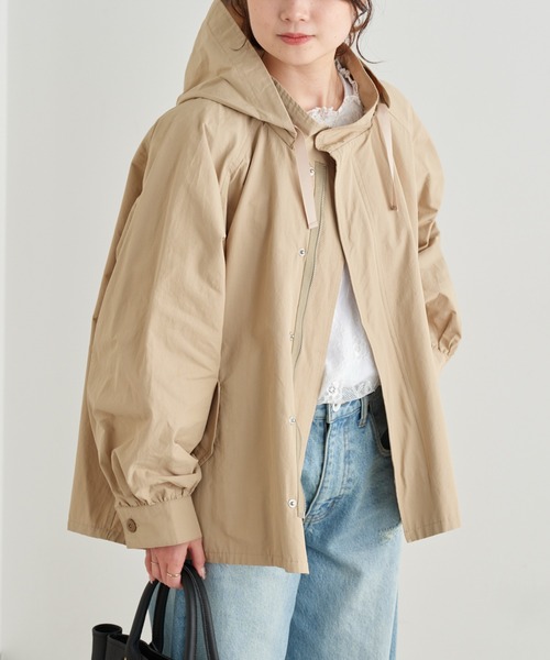 ZOZOTOWN限定・Du noir】2WAYフレアマウンテンパーカー