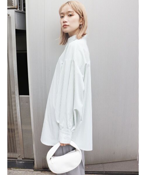 MURUA(ムルーア)の「ハーフムーンハンドルバッグ(ハンドバッグ・レディース・ホワイト/ブラック・FREE)」の20枚目の写真