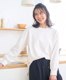 【洗濯機可・UVケア】ビューティベーシックロングTシャツ
