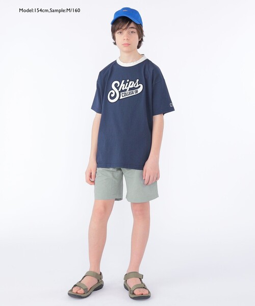 Russell Athletic（ラッセルアスレティック）の「【SHIPS KIDS別注】RUSSELL ATHLETIC:100～160cm / TEE（Tシャツ/カットソー・キッズ・ナチュラル/ネイビー/ラベンダー・100/110/120/130/S/145/M/160）」の15枚目の写真