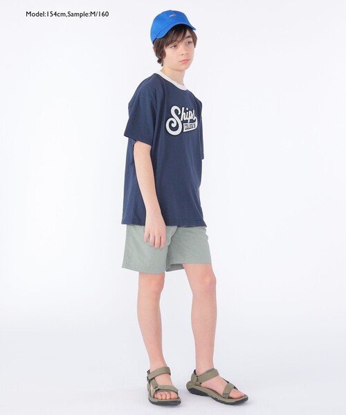 Russell Athletic（ラッセルアスレティック）の「【SHIPS KIDS別注】RUSSELL ATHLETIC:100～160cm / TEE（Tシャツ/カットソー・キッズ・ナチュラル/ネイビー/ラベンダー・100/110/120/130/S/145/M/160）」の16枚目の写真