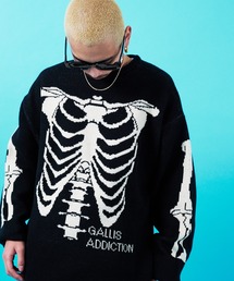 GA JACQUARD KNIT CREW