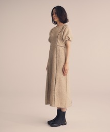 RANDEBOO（ランデブー）の「Tweed puff dress（ワンピース