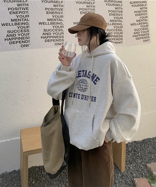 ロゴスウェットパーカー（パーカー）｜leune（ルネ）のファッション