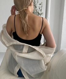 CAPRICIEUX LE'MAGE | バックUネックキャミソール(キャミソール)