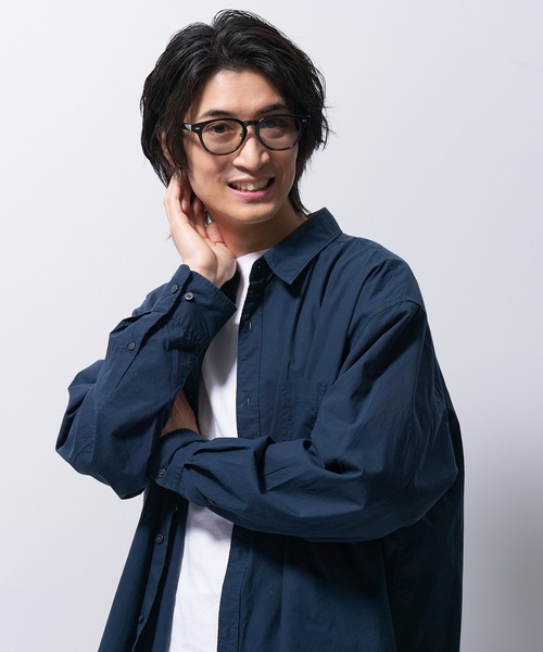Zoff（ゾフ）の「ボストン型 ビッグシェイプ ライトカラー レンズ サングラス ｜ ユニセックス（サングラス・レディース・ライトグレー/ベージュ/ブラウン系その他/ブラック・FREE）」の19枚目の写真