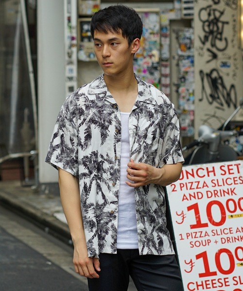UNIIT(ユニット)の「【UNIIT/ユニット】レーヨン100% 接触冷感 総柄シャツ アロハシャツ ストリート モード カジュアル 夏服 オープンカラーシャツ 開襟シャツ(シャツ/ブラウス・メンズ・その他9/その他3/その他4/その他12/その他14/その他16/その他/その他7/その他10/その他15/その他8/その他6/その他13/その他2/その他11/その他1/その他5/その他18/その他17/その他20/その他21/その他19・MEDIUM/XX-LARGE/X-LARGE/LARGE)」の10枚目の写真