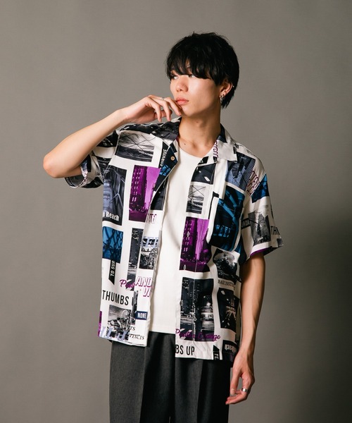 UNIIT(ユニット)の「【UNIIT/ユニット】レーヨン100% 接触冷感 総柄シャツ アロハシャツ ストリート モード カジュアル 夏服 オープンカラーシャツ 開襟シャツ(シャツ/ブラウス・メンズ・その他9/その他3/その他4/その他12/その他14/その他16/その他/その他7/その他10/その他15/その他8/その他6/その他13/その他2/その他11/その他1/その他5/その他18/その他17/その他20/その他21/その他19・MEDIUM/XX-LARGE/X-LARGE/LARGE)」の15枚目の写真