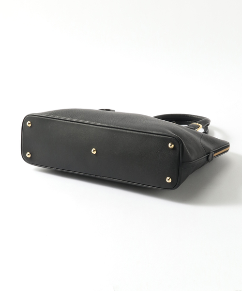 EDIFICE（エディフィス）の「【S.MANO / エス マーノ】ROUND BRIEF（ハンドバッグ・メンズ・ブラック・FREE）」の9枚目の写真