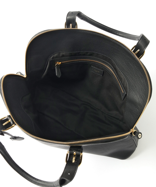 EDIFICE（エディフィス）の「【S.MANO / エス マーノ】ROUND BRIEF（ハンドバッグ・メンズ・ブラック・FREE）」の16枚目の写真